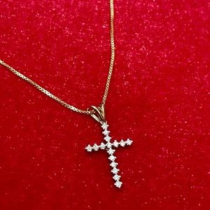 Diamond Cross Pendant